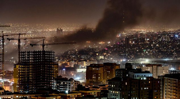 The Iranian Ministry of Intelligence was attacked by a missile.