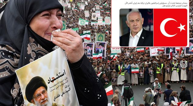 A striking Turkey post from social media accounts belonging to Iran.