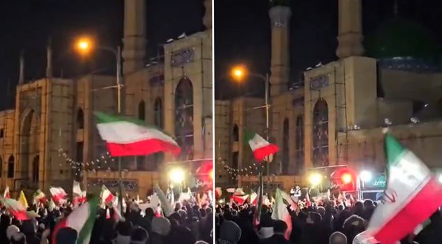 Thousands of people took to the streets in Iran.