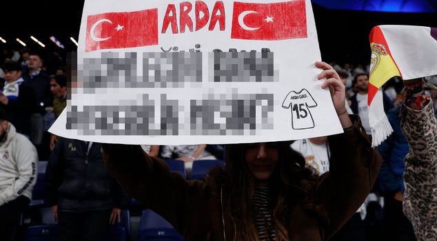 A Real Madrid fan who opened a banner for Arda Güler fell victim to the trickery of translation.