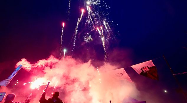 The 123rd anniversary of Beşiktaş Club was celebrated with enthusiasm.