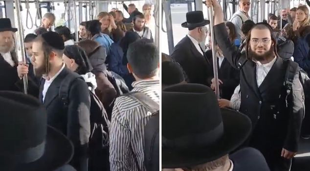 الصورة من تركيا! عندما رأوا الإسرائيليين، بدأوا فجأة في الهتاف في الحافلة.