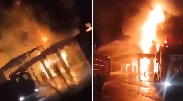 Iran struck Sulaymaniyah with a kamikaze drone.