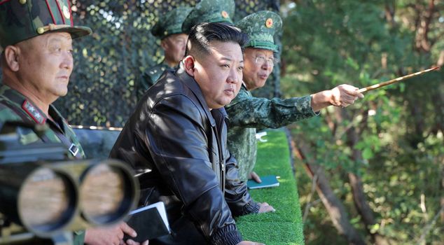 Kim Jong Un's open support for Iran: One missile is enough to destroy them.