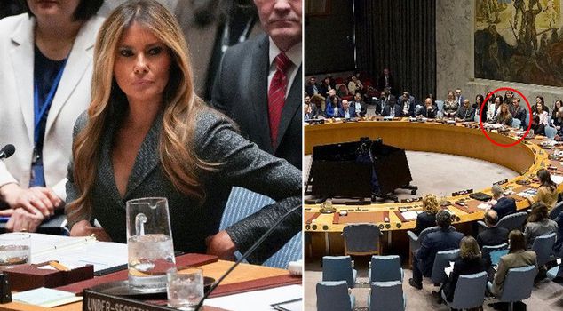 A historic first! Melania Trump chaired the UN Security Council.