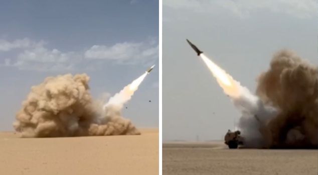 The U.S. Army shared attack footage: Used for the first time in history.