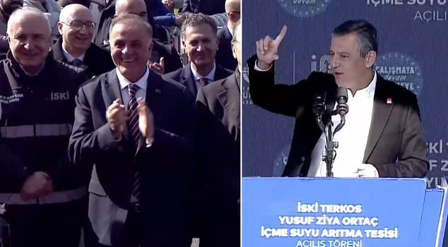 The dialogue that marked the opening by CHP leader Özel: I said you would drink, but...