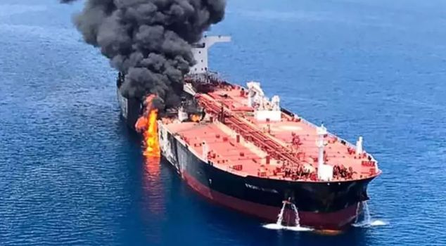 Iran struck a Maltese-flagged ship in the Strait of Hormuz.