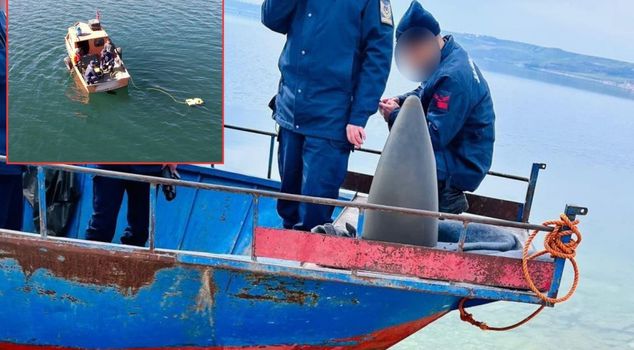It was destroyed in our airspace! Missile fragments fell into the Atatürk Dam Lake.