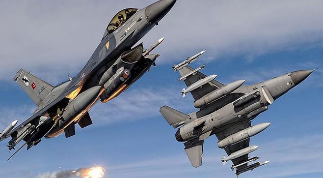 The claim that Turkish F-16 fighter jets have intensified their flights has been denied.