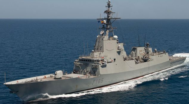 Spain, which challenged the US, also sent a frigate to Iran.