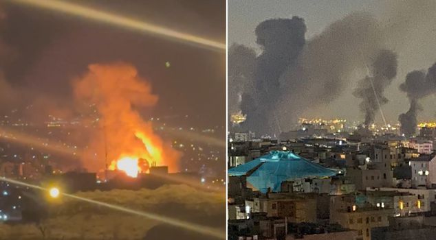 في اليوم السابع من الحرب! حدثت انفجارات كبيرة متتالية في طهران.