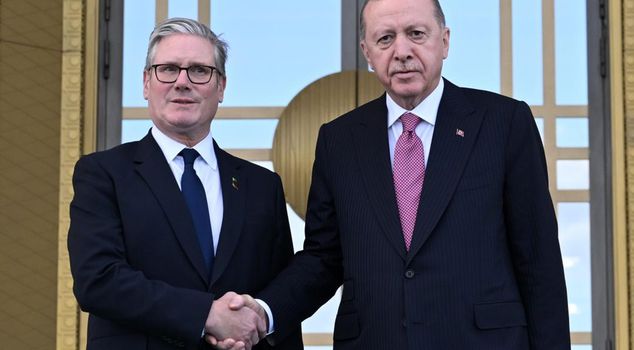 President Erdoğan met with UK Prime Minister Starmer.