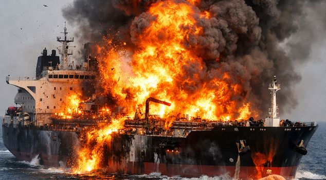 Iran: We struck an oil tanker, one of the US assets in the Persian Gulf.