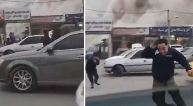 قامت الطائرات الحربية الأمريكية والإسرائيلية بقصف حرم آباد.