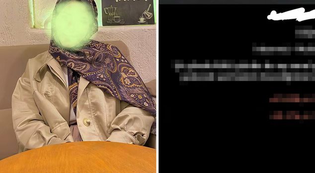 شاركت إيصال المال الذي أرسلته إلى حبيبته السابقة واحتجت.