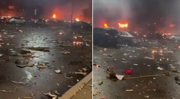 Это видео было записано этой ночью в Тель-Авиве! Они официально пережили кошмар.