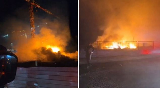 Israel is a fire site! Iran has struck Ben Gurion Airport.