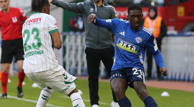 No winner in the action-packed match in Konya.