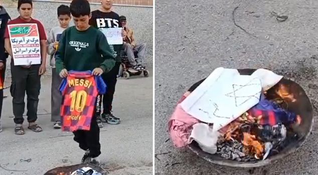 Messi's meeting with Trump sparked protests in Iran.