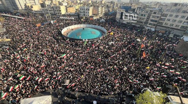 Millions are in the streets for Mojtaba Khamenei in Iran.