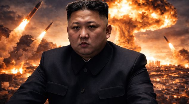 A historical challenge from Kim: The nuclear button is on my desk.