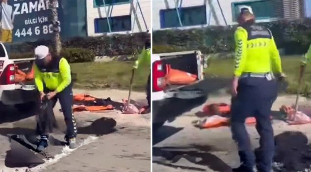 Бука муниципалитет, не спи: Плохие дороги ремонтирует жандармерия.
