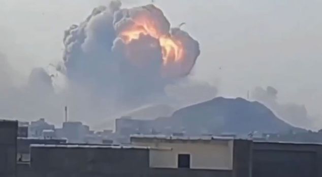 Explosions in succession in Tehran, the capital of Iran.