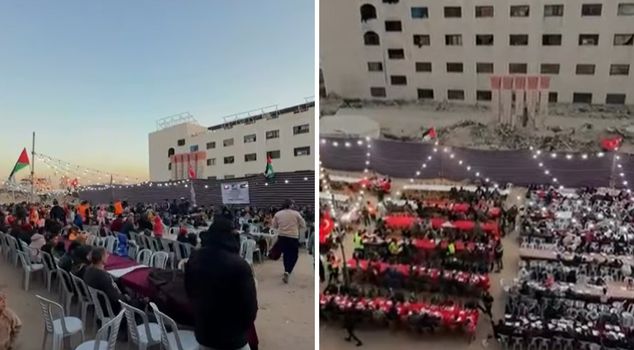 قدم أعضاء فرقة تريو جوبران إفطارًا في الأراضي التي وُلِدوا فيها.