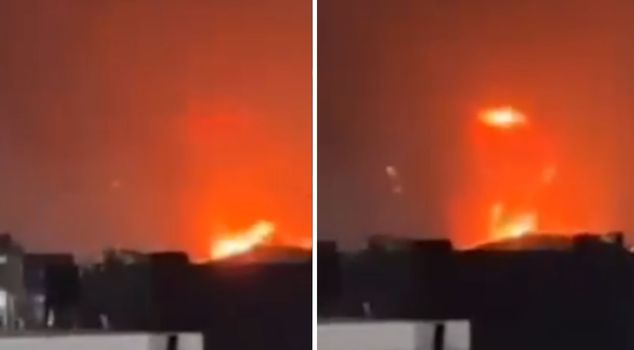 Drone attack on the oil refinery in Erbil.
