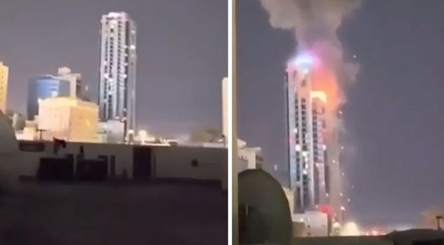 إيران تضرب البنك الأمريكي الضخم في دبي