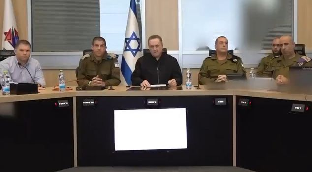 This is a first! Netanyahu did not attend the military cabinet meeting.