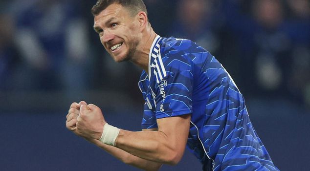 Edin Dzeko experienced both happiness and nightmare in the same match.