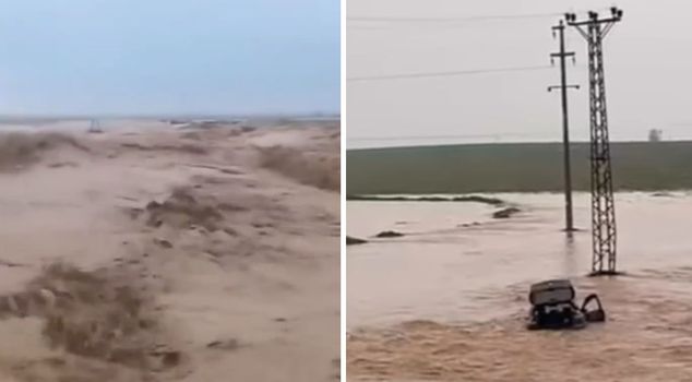 The images are horrifying! Mardin has been hit by a flood.