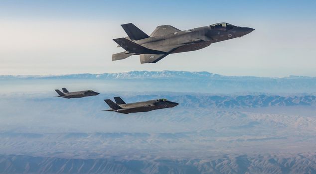 طائرات F-35I الإسرائيلية انطلقت نحو إيران