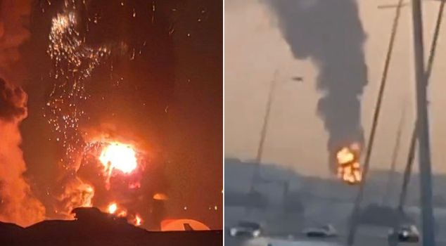 Revenge attack from Iran! Dubai International Airport hit.