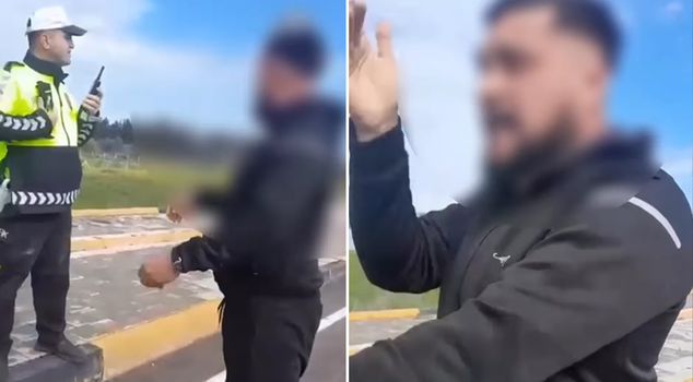 The driver who was fined 200,000 TL made insolent remarks: We are disgusted by the police as well.