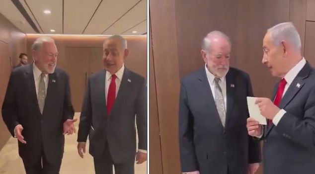 The U.S. Ambassador also checked whether Netanyahu is alive.