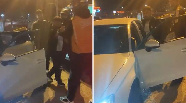 أولاً ضرب، ثم عاش الرعب الحقيقي! صرخاتهم جعلت الشارع يئن.