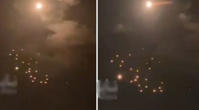 Midnight attack from Iran to Israel