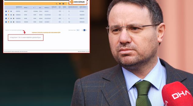 The official who questioned the title deed records confessed everything.