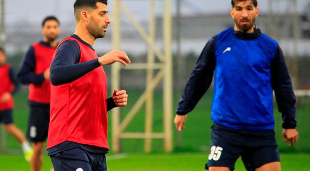 وصلت المنتخب الإيراني إلى أنطاليا للتدريب.