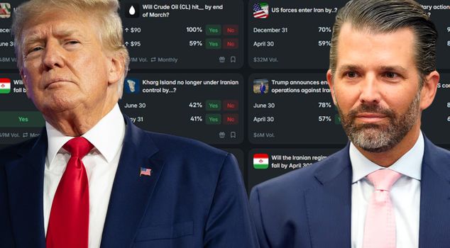 Betting claims over the Iran war! Trump's son is among them.