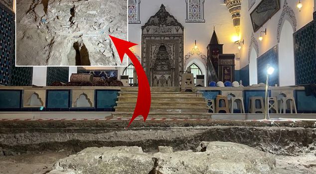 Exciting discovery in Bursa! It emerged from under a 600-year-old mosque.