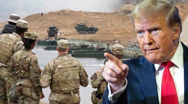 Unprecedented military buildup from the US while peace talks are ongoing.