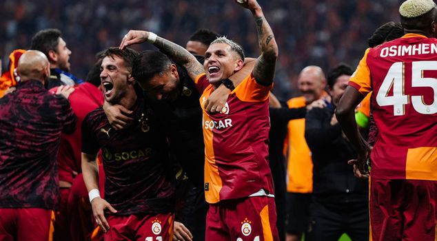 The good news that the football players at Galatasaray have been waiting for days has arrived.