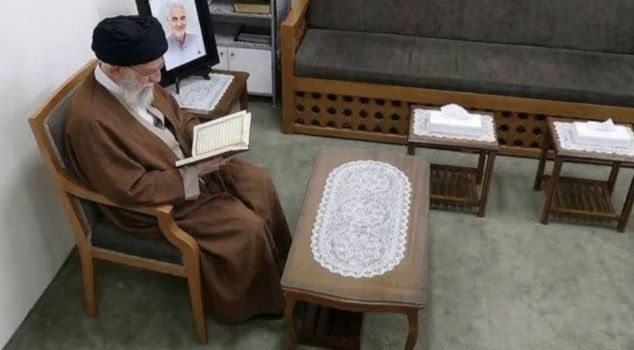 Days later, it emerged: Here is the footage of Ali Khamenei just minutes before his assassination.