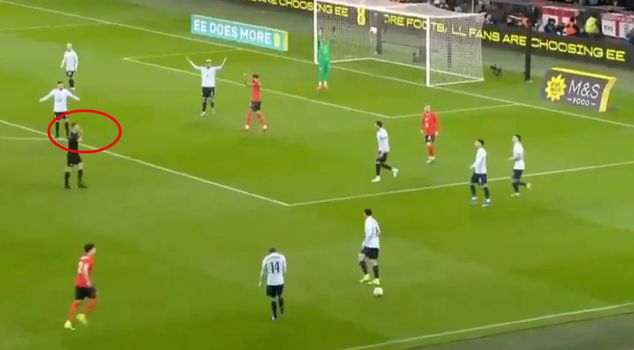 He didn't send off the player to whom he showed two yellow cards, and what followed was even more explosive.