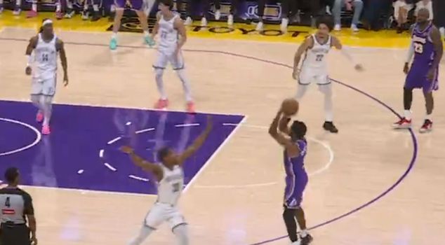 A historic moment in the NBA! Nothing like this has ever been seen or heard before.