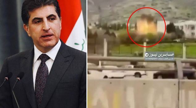 هجوم على منزل نيجيرفان بارزاني! المنزل في دهوك أصبح هدفًا للطائرات المسيرة.
